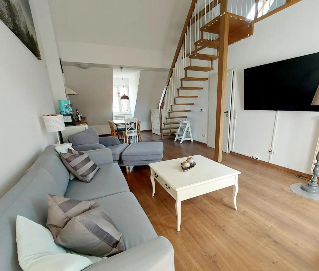Hochwertige Ferienwohnung Direkt Am Wasser Mit Balkon Greifswald Exteriér fotografie