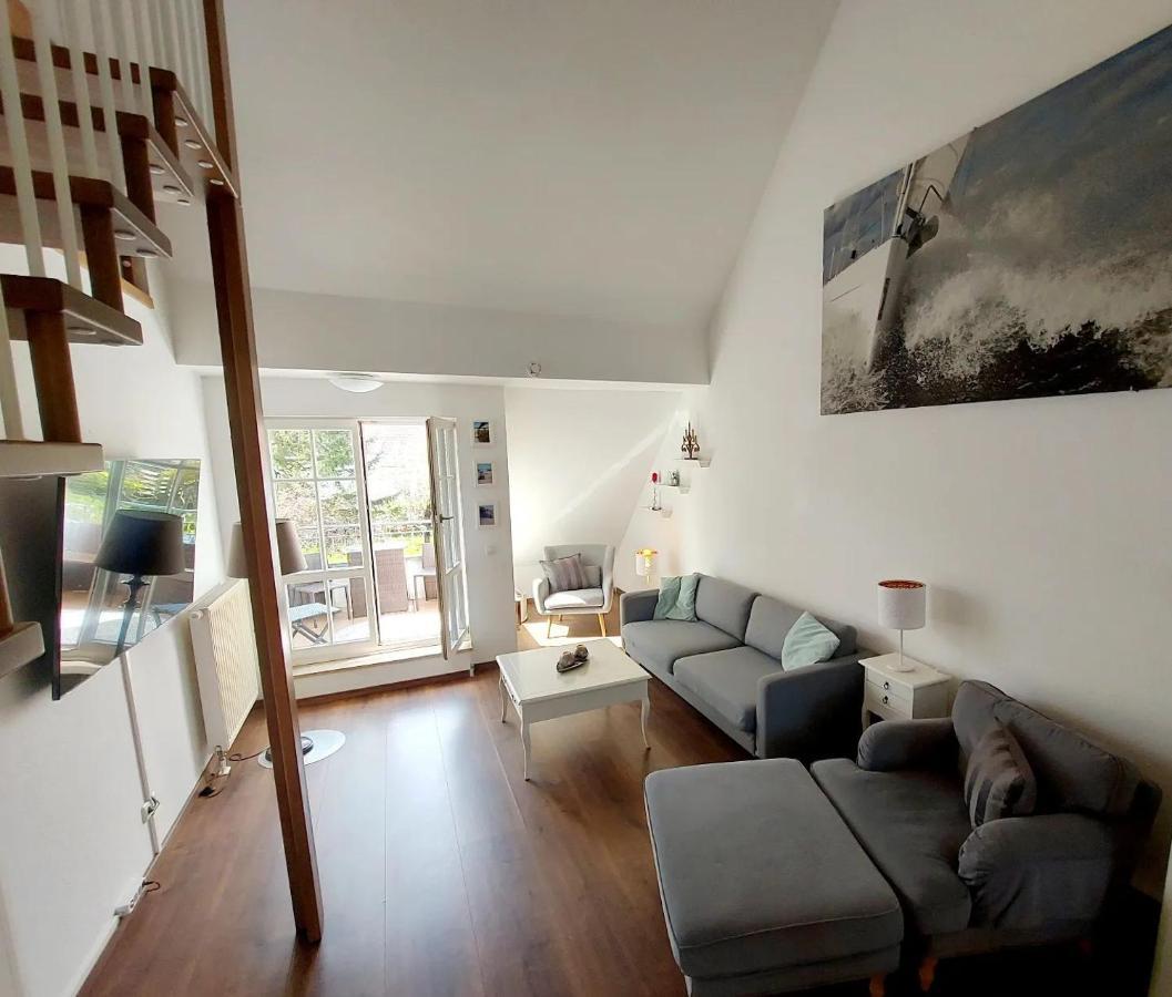 Hochwertige Ferienwohnung Direkt Am Wasser Mit Balkon Greifswald Exteriér fotografie
